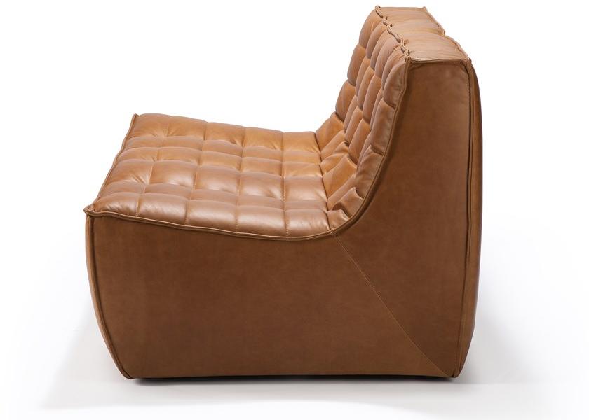 Ethnicraft 2-х местный кожаный диван N701 20083 - Вид №1