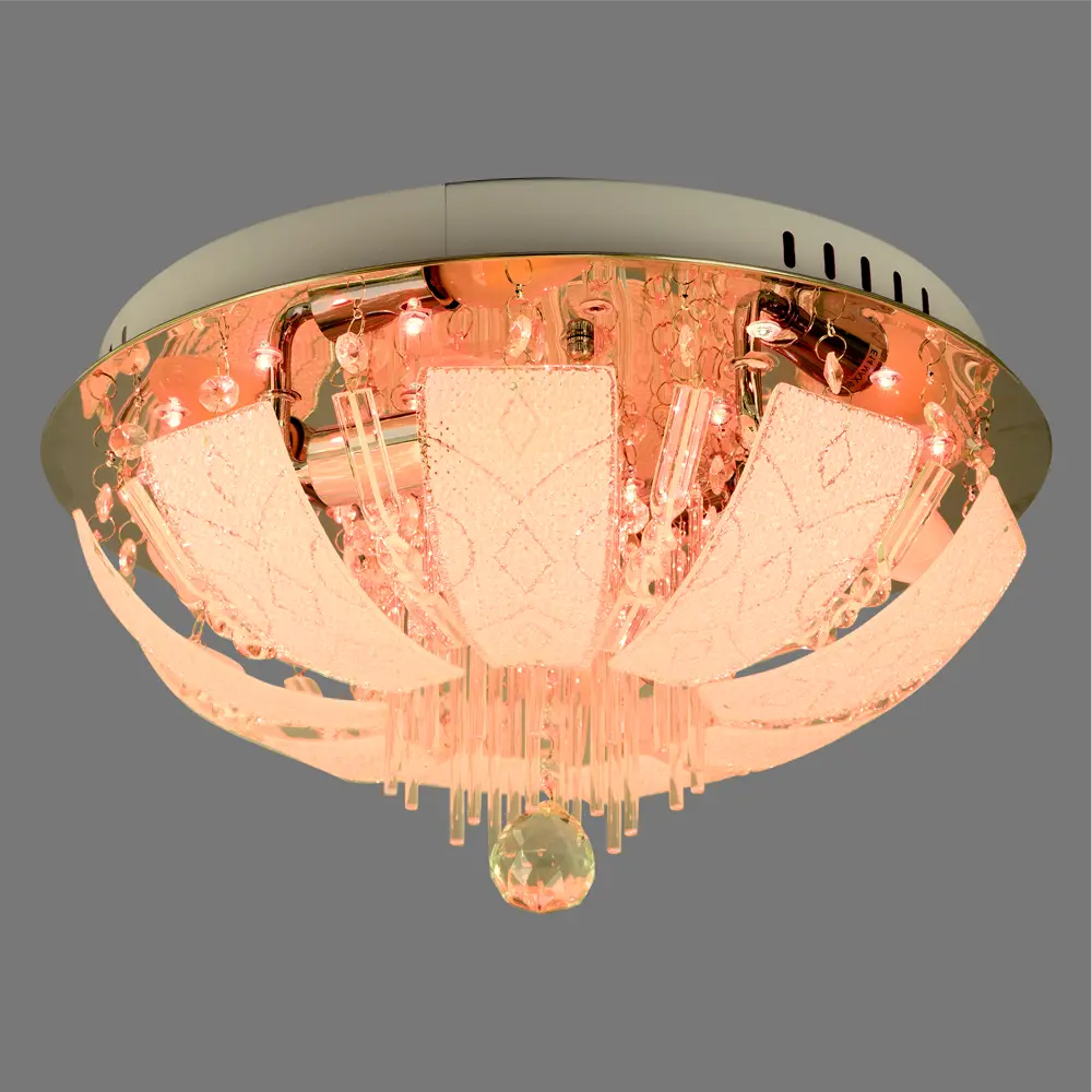 Люстра хрустальная подвесная Пари 4xE14x60 Вт, LED, металл/стекло, цвет хром 14089624 STLM-2074334 WINK  - Вид №12