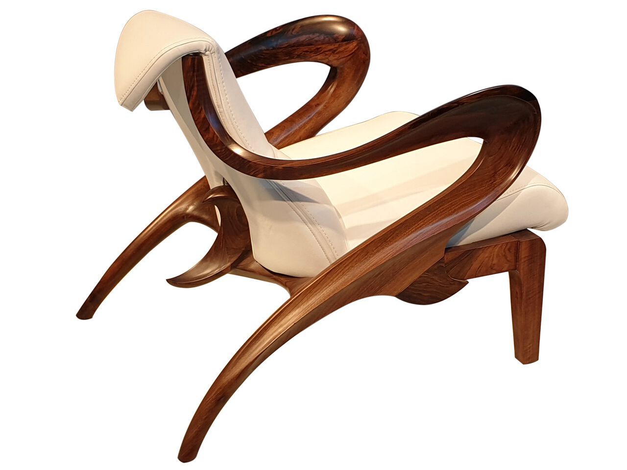 Кресло грецкого ореха с подлокотниками Legnor LEG2408759 ARCH-00092070 - Вид №2