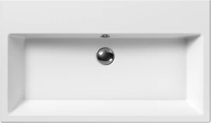 8922111 Подвесная раковина настенная овальная GSI ceramica Kube белая