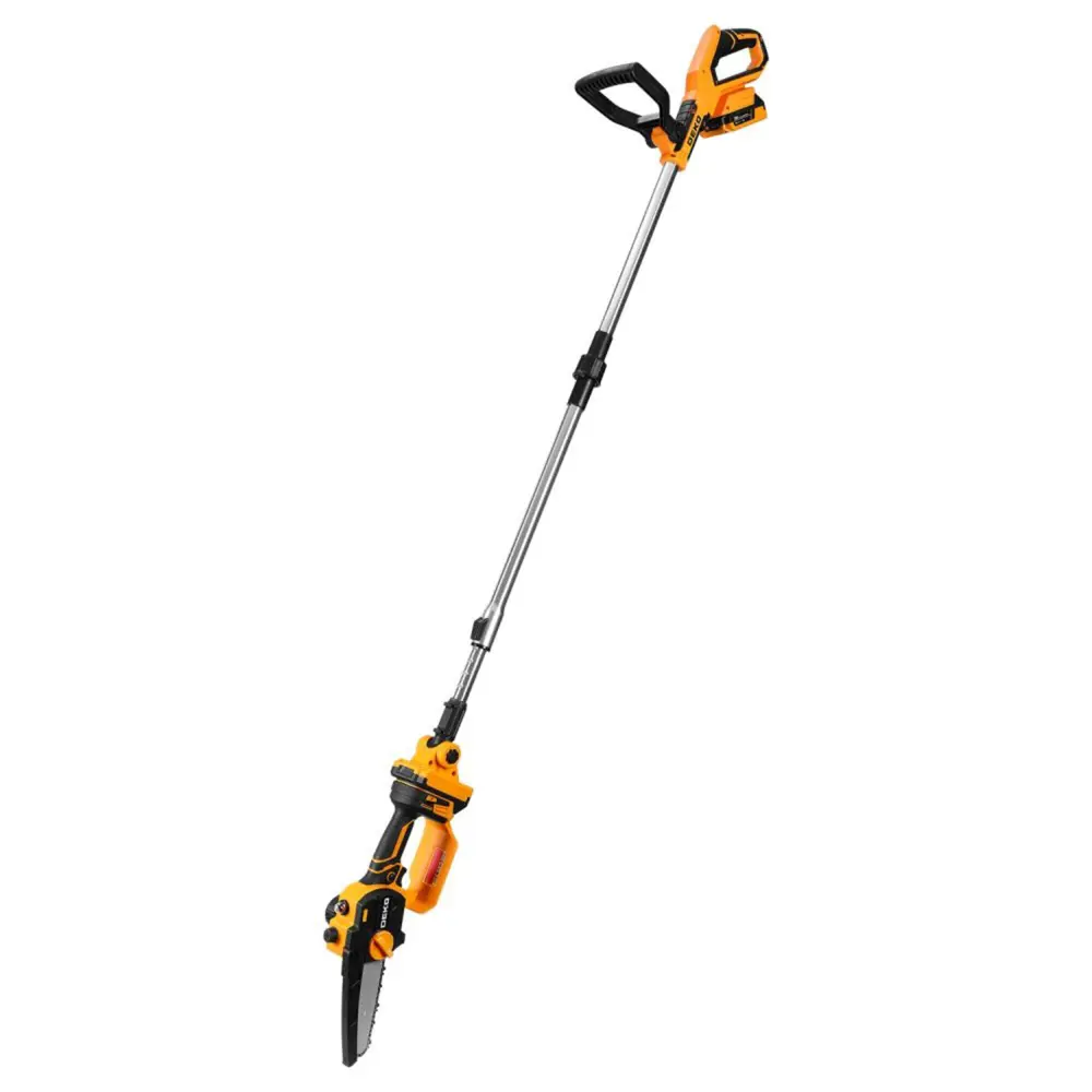 Аккумуляторный высоторез DEKO для садовой обрезки с телескопической штангой 89363011 STLM-0966273 - Вид №3