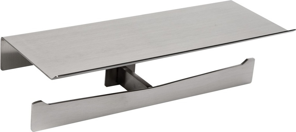 AI2004CS Двойной держатель для рулонов туалетной бумаги с полкой mediclinics 