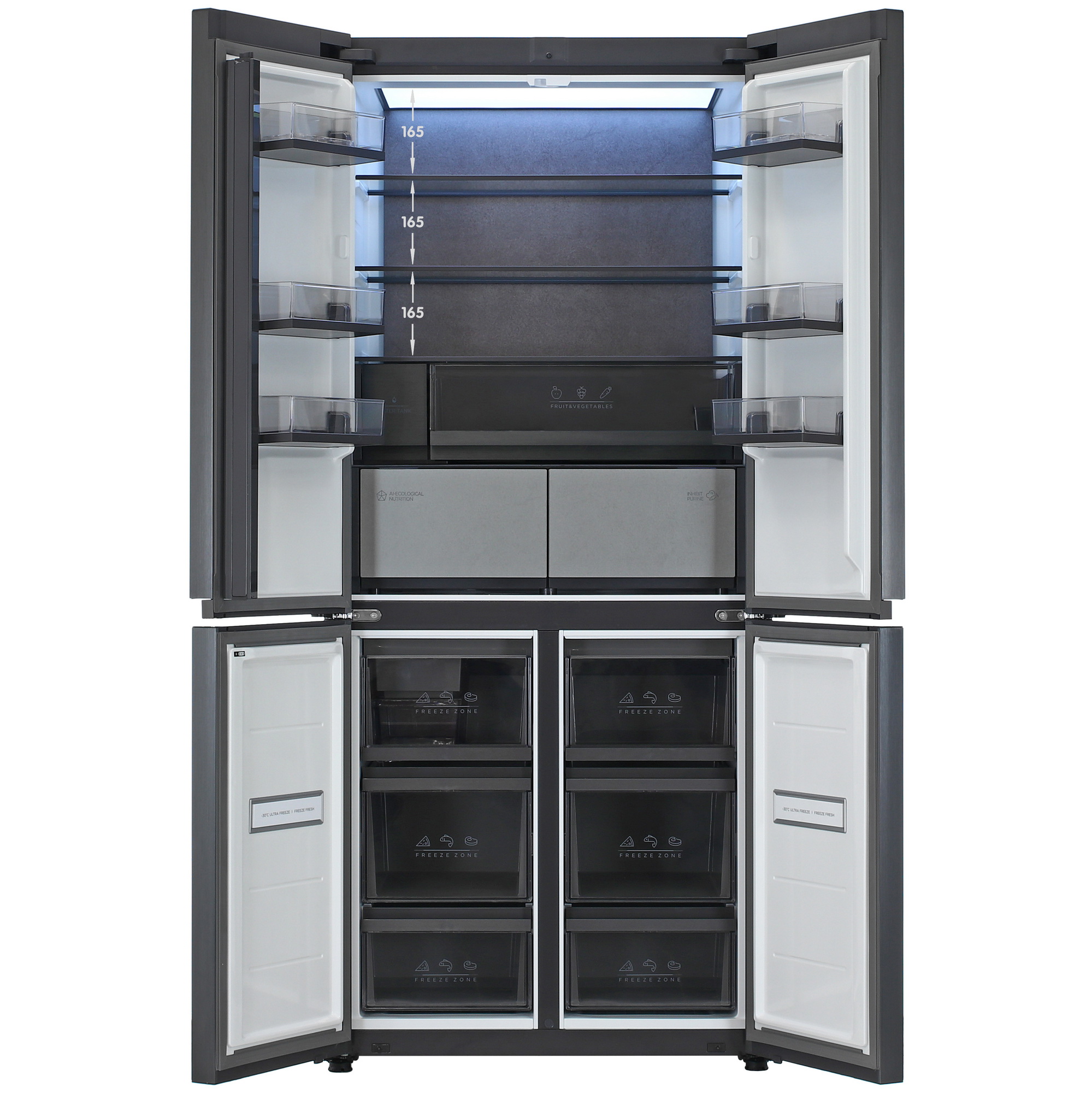 9149909 Холодильник многодверный   Eigen Stark-RF05 серый STDN-0100424 - Вид №1