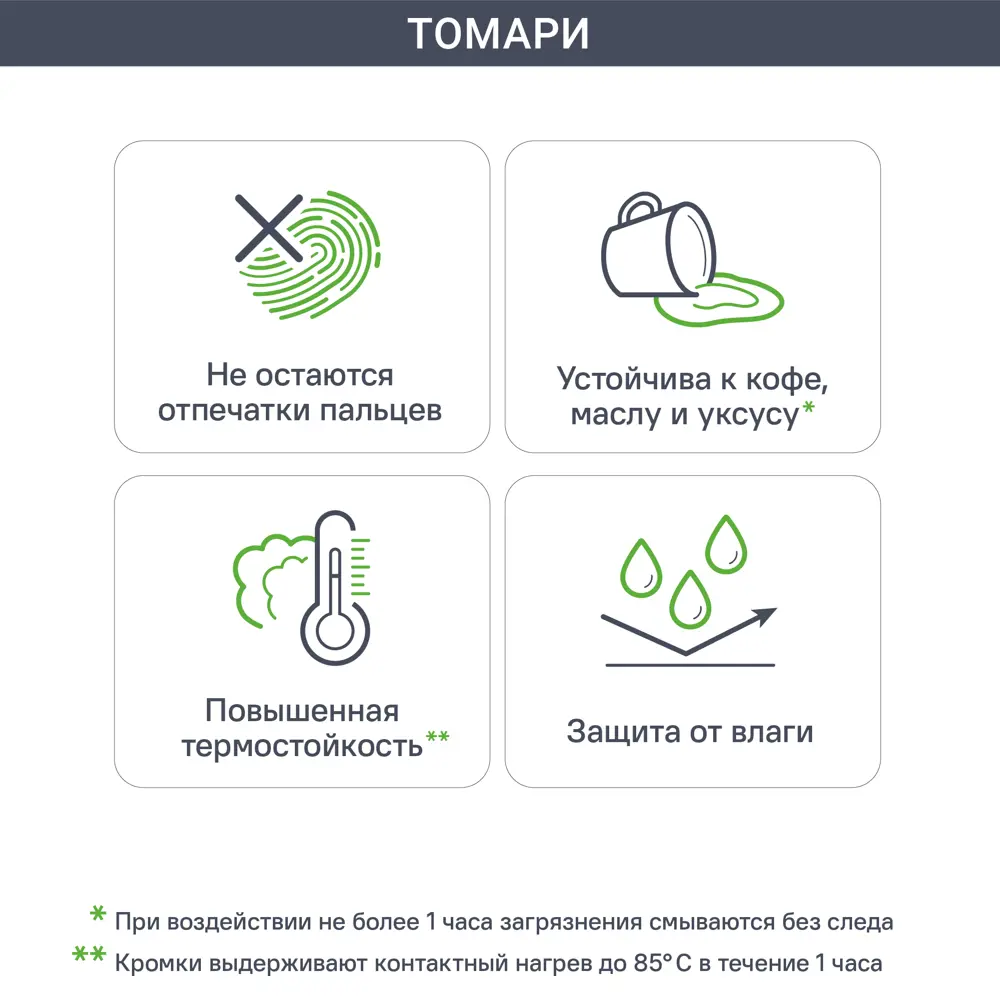 Фасад Delinia ID Томари для духового шкафа 59.7x16.7 см голубой МДФ 82011022 STLM-0017399 - Вид №2