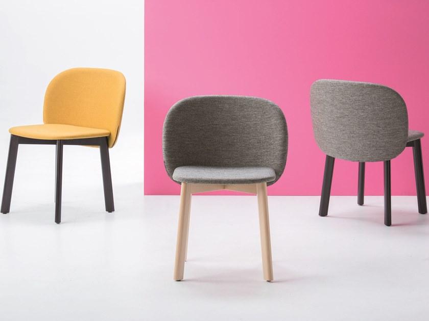 CHAIRS & MORE Стул из мягкой ткани Chips sun-id-1472915 - Вид №5