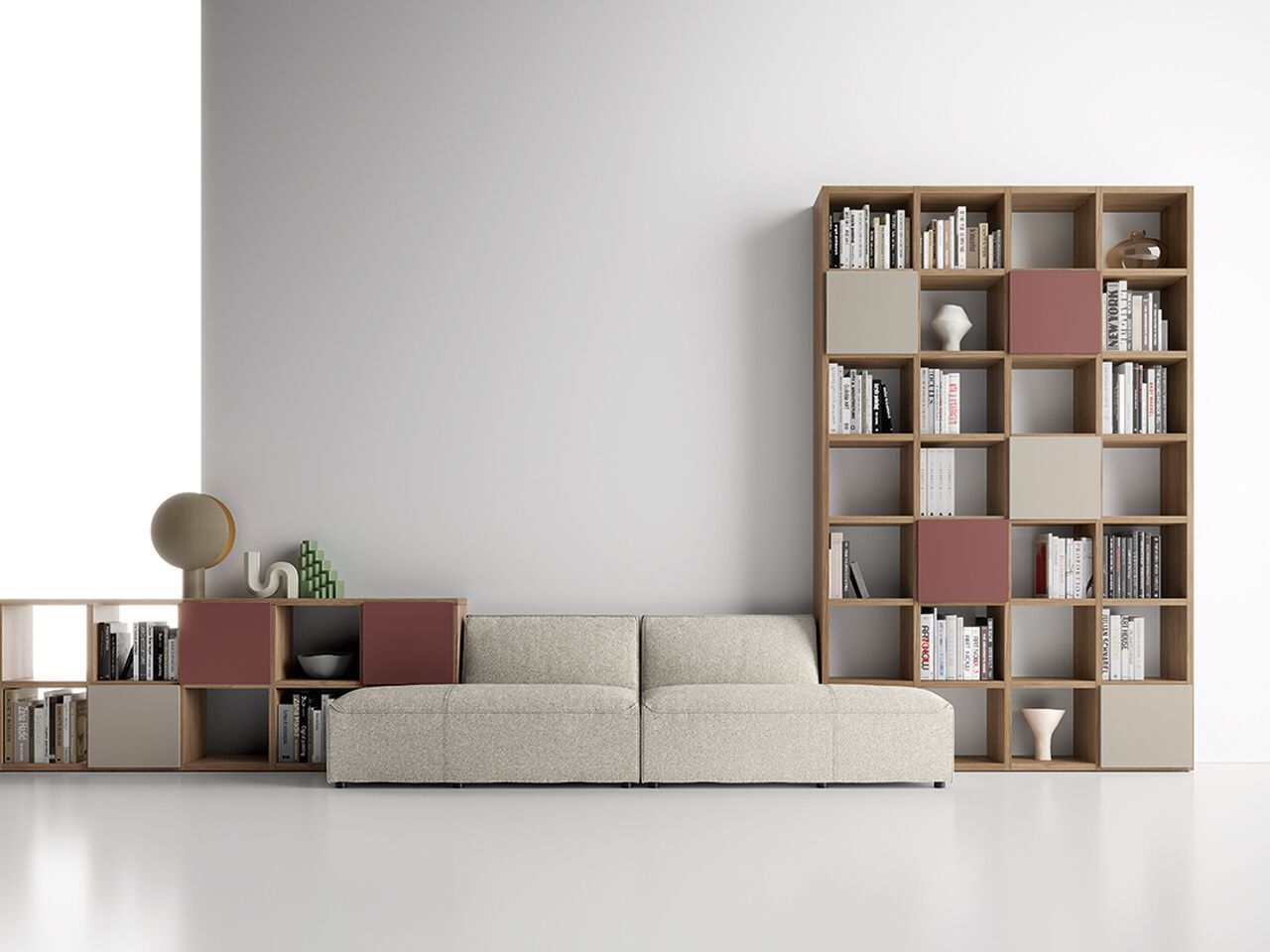 Секционный диван из ткани Santalucia Mobili EVAN ARCH-00146607 - Вид №1