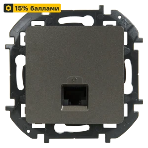 Розетка компьютерная LEXMAN для скрытого монтажа RJ45 категория 5e 86761387
