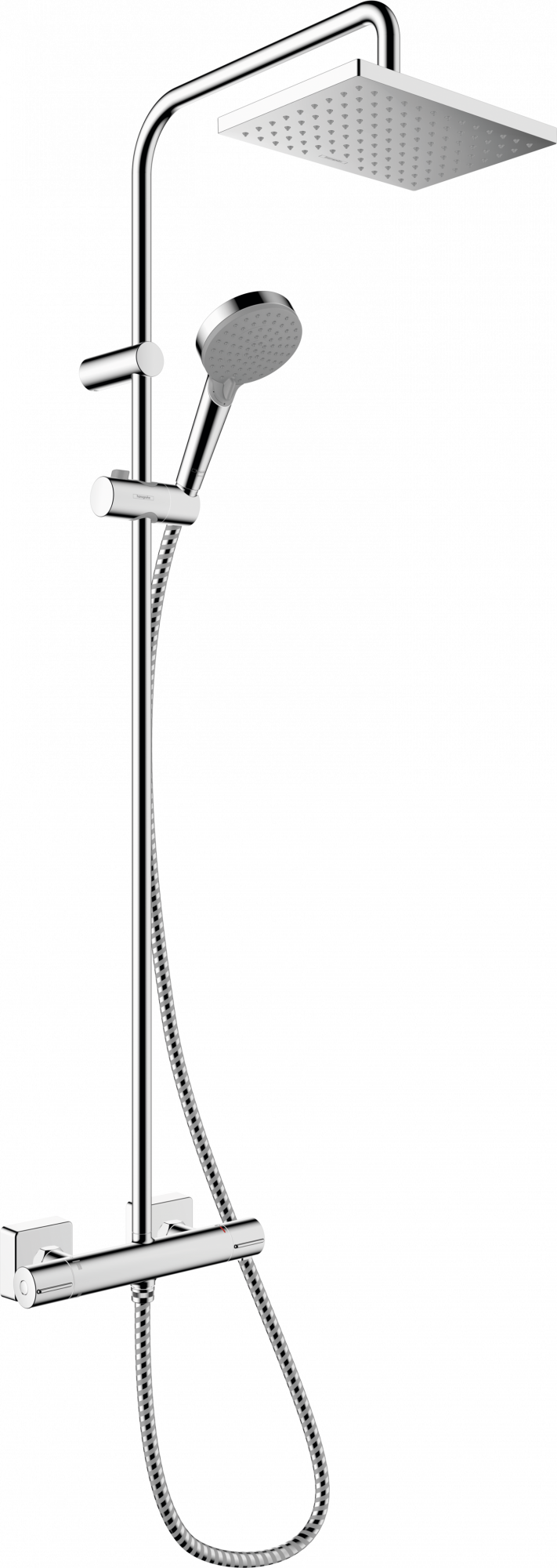 26286000 Vernis Shape Showerpipe 230 1jet с термостатом Hansgrohe 