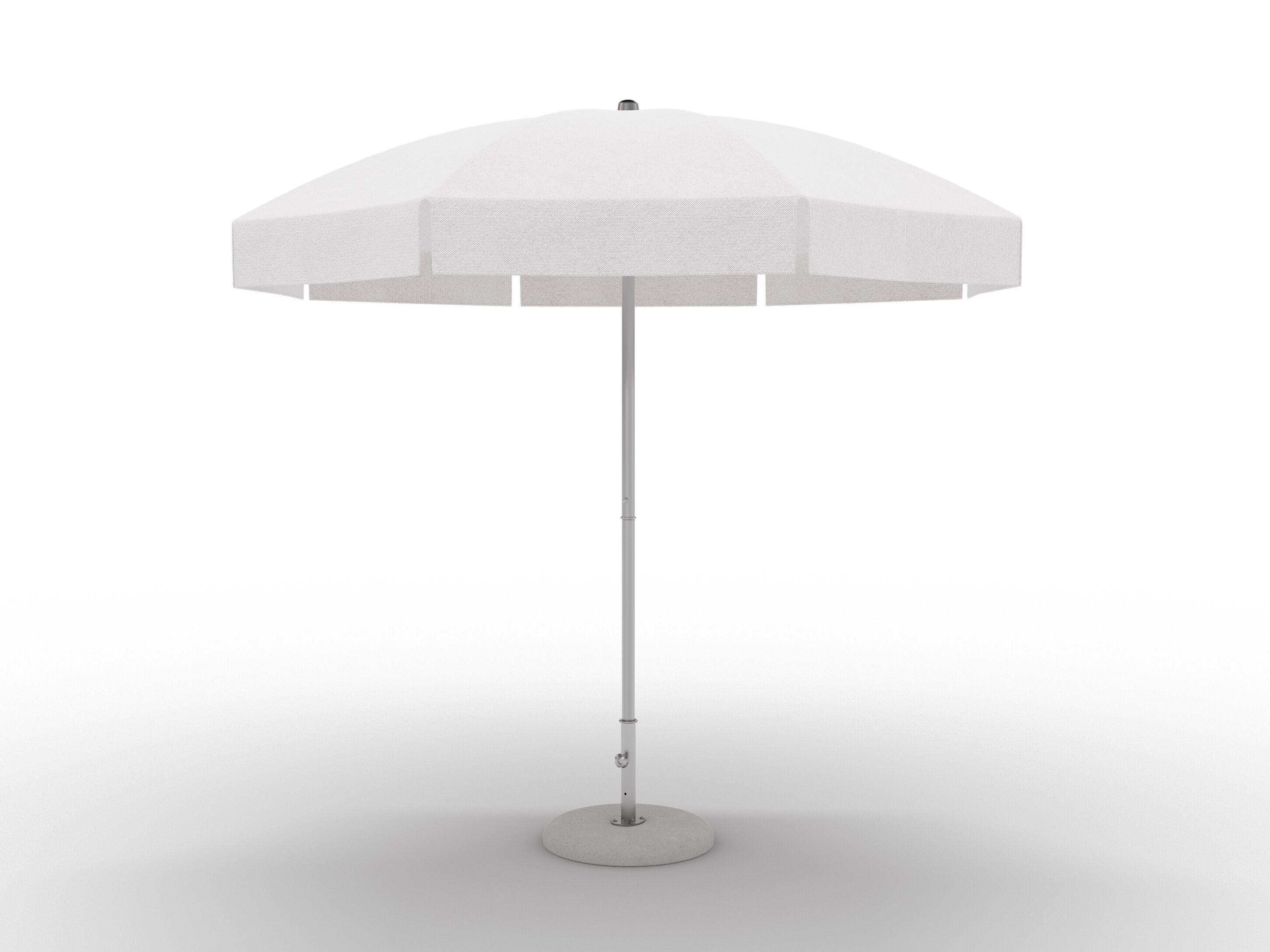 Зонтик из анодированного алюминия и акриловой ткани Crema Outdoor CARIDDI ARCH-00095049 - Вид №3