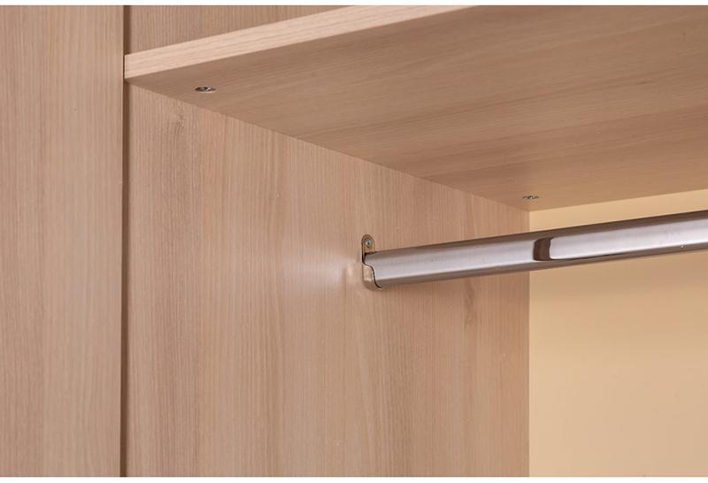 1418 Шкаф двухстворчатый Сканди Жемчужно-белый R-HOME 4009263h_Жемчуг - Вид №5