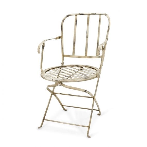 080374 Складной металлический стул Francisco Segarra Atenea Santreyd