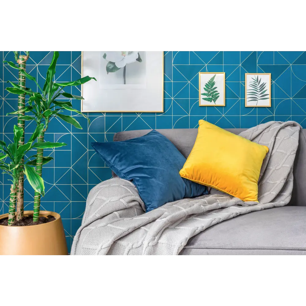 Обои флизелиновые Grandecolife Grand Hotel зелёные 0.53 м GV3002 82249735 STLM-2031154 - Вид №6