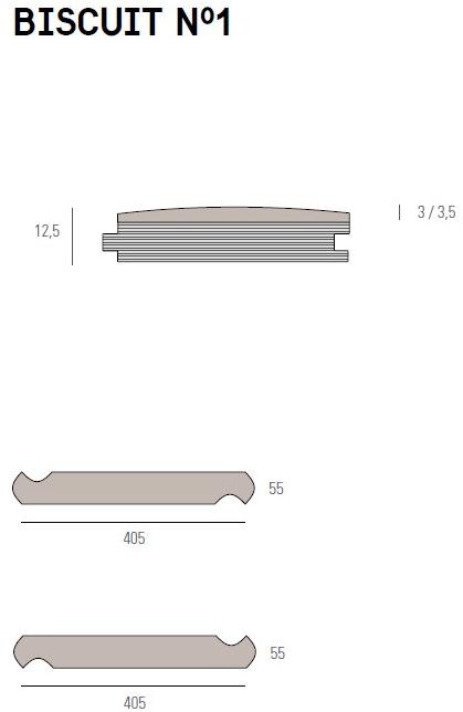 Listone Giordano Пол / стена из дуба Biscuit sun-id-1446432 - Вид №3