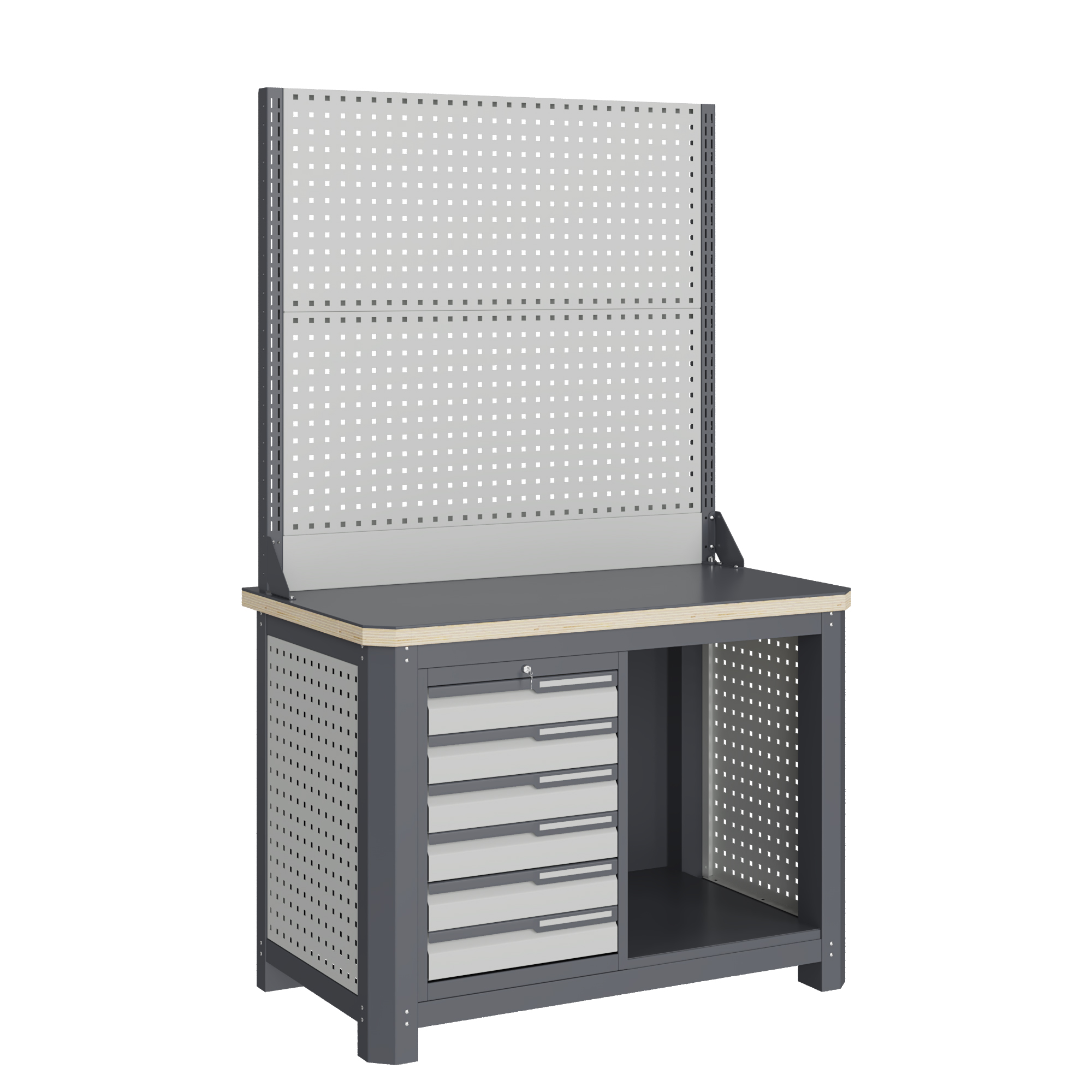 Верстак слесарный MCN 1252.S6.1-2 Верстакофф 111217