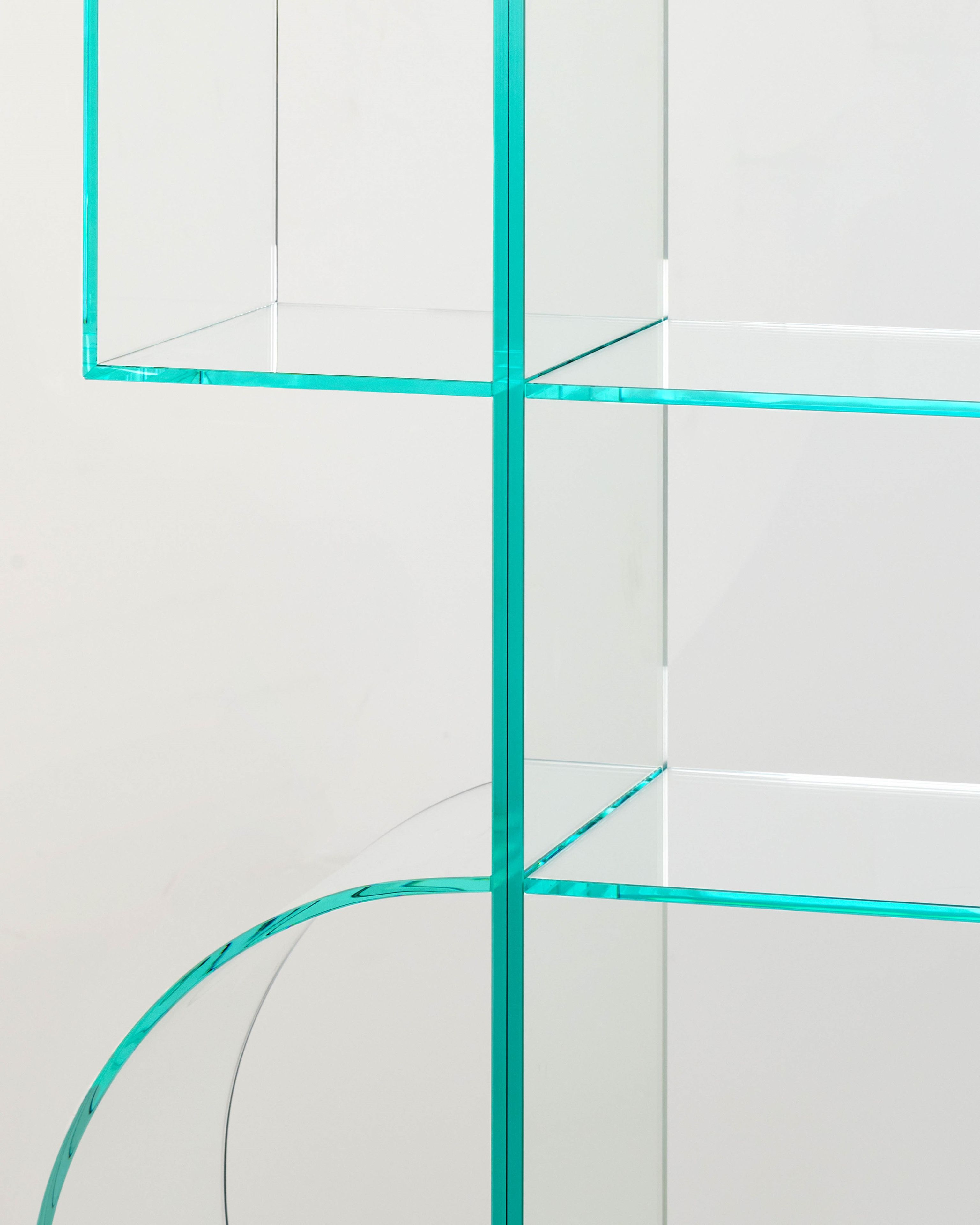 Книжный шкаф из хрусталя Glas Italia Ollie ARCH-00112284 - Вид №2