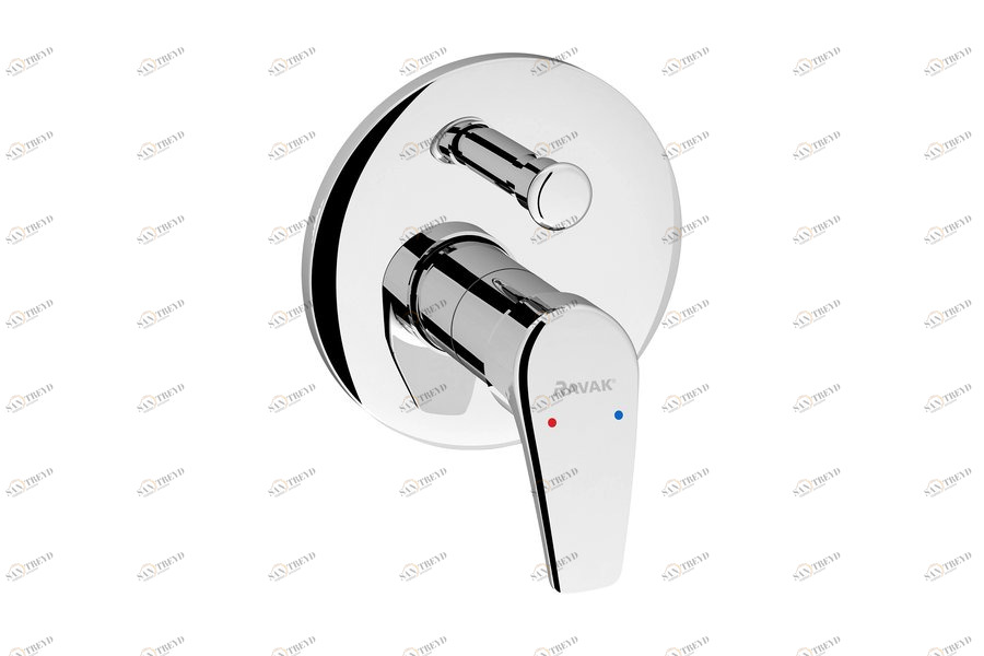 Смеситель встроенный с переключателем NEO NO 061.00 Ravak X070020