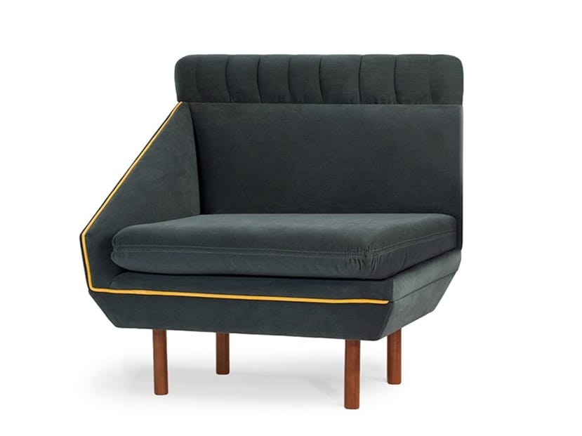 Тканевое кресло с высокой спинкой Mambo Unlimited Ideas Agnes ARCH-00136364 - Вид №1