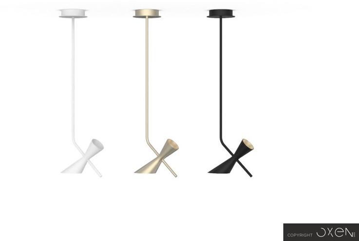 NEXO LUCE Светодиодный подвесной светильник из стали Oxen pendant lamp 7008a1 - a5 - Вид №3