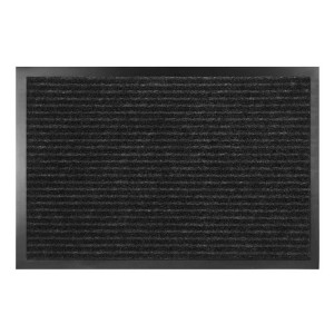 Придверный коврик 80*120 см, черный, STELLA STSR-1322