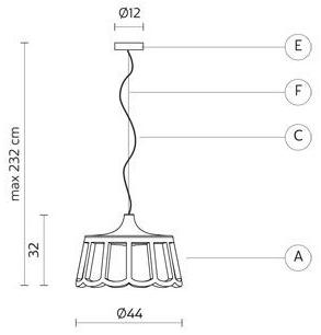 Karman Подвесной светильник прямого света из керамики Le pupette sun-id-1406487 - Вид №4