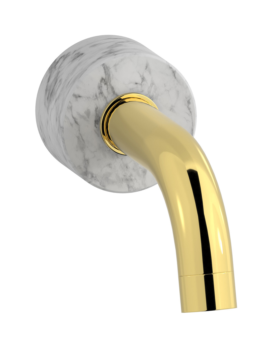 Настенный излив для ванны WE ARE IB mr327oo_1 Gold Marmo