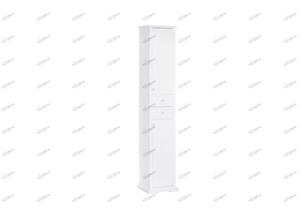 Шкаф-пенал для ванной Aquanet Лагуна 40 белый 00175307