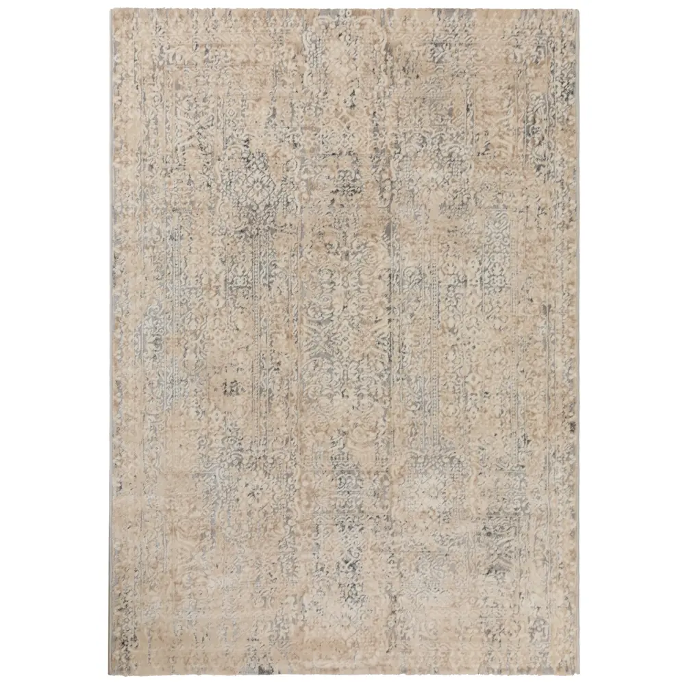 Ковер полипропилен Nika A0076B 120х170 см цвет бежевый STLM-2101793