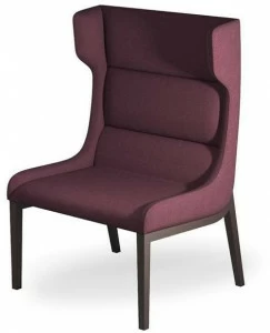 ROSSIN Кресло из ткани с высокой спинкой Aris