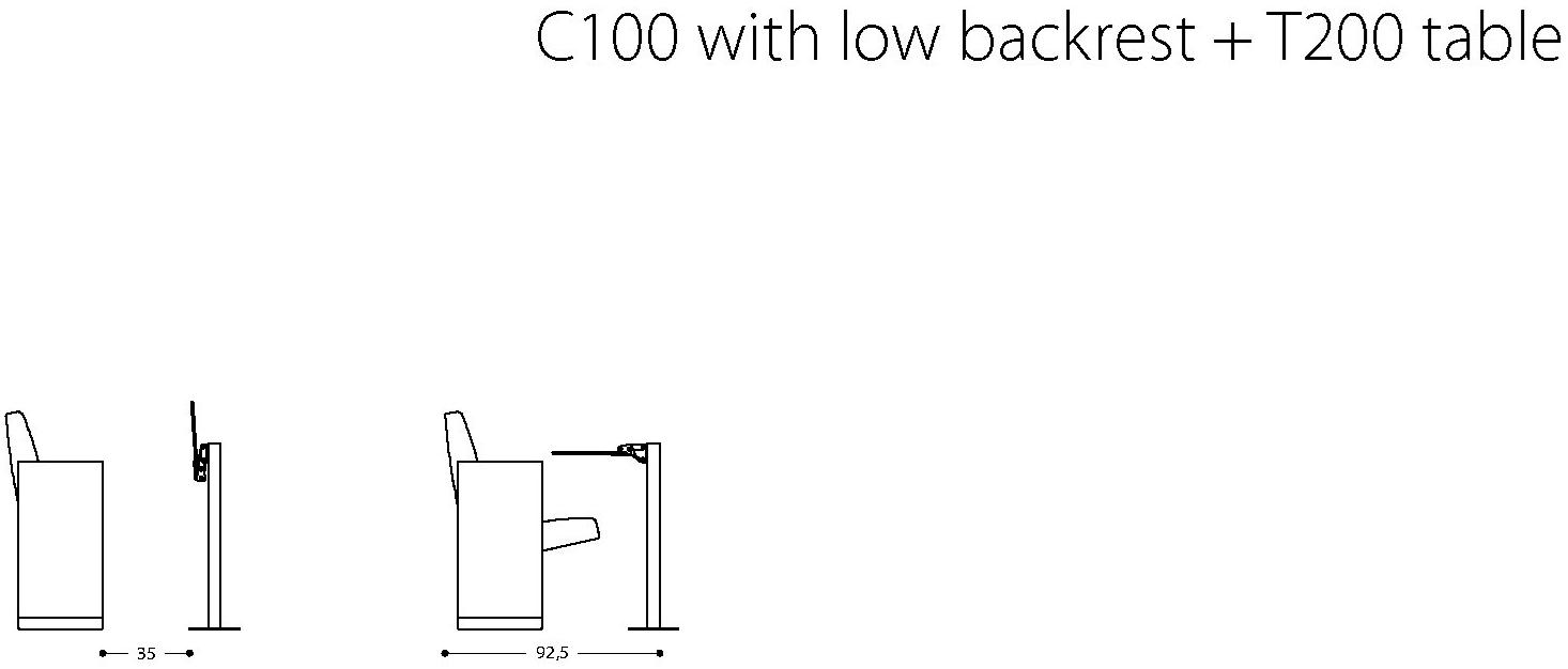 LAMM Сиденье для аудитории с клапаном sun-id-1352517 - Вид №39