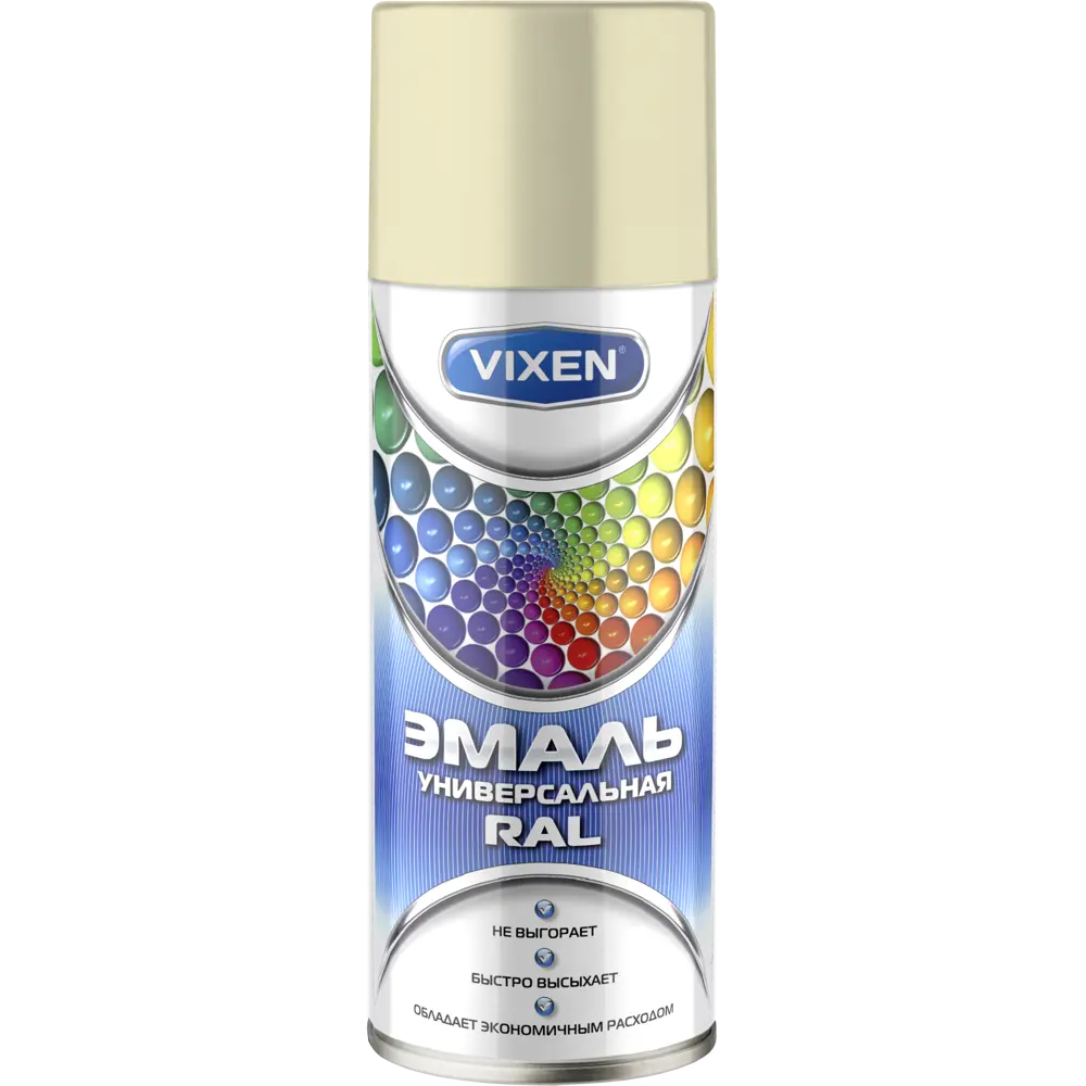 Эмаль аэрозольная универсальная Ral Vixen цвет слоновая кость 0.52 л 82608104 STLM-2049959 