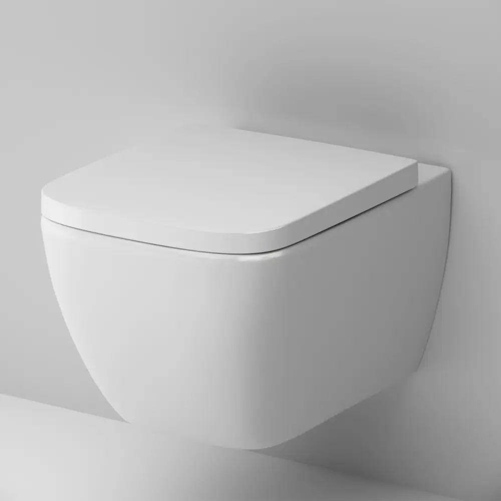 Комплект инсталляции AM.PM Tech с унитазом безободковым AM.PM Gem клавиша AM.PM Tech M серебристая STLM-2060498 - Вид №12