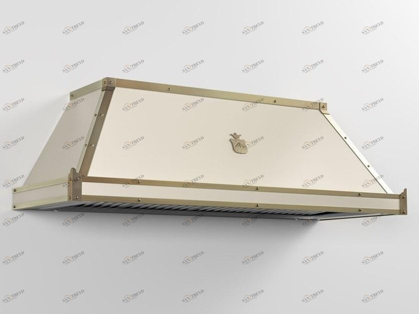 Officine Gullo Профессиональная вытяжка из окрашенного металла со встроенной подсветкой sun-id-1393788