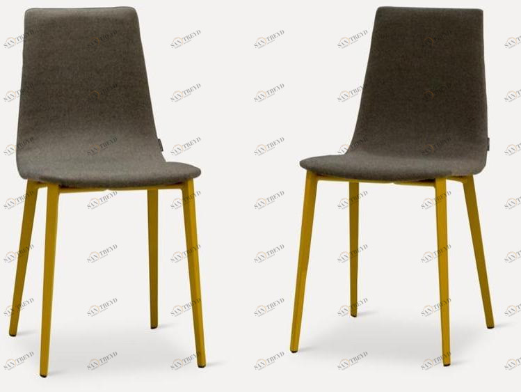 MOBLIBERICA Стул из мягкой ткани Salt sun-id-1467459