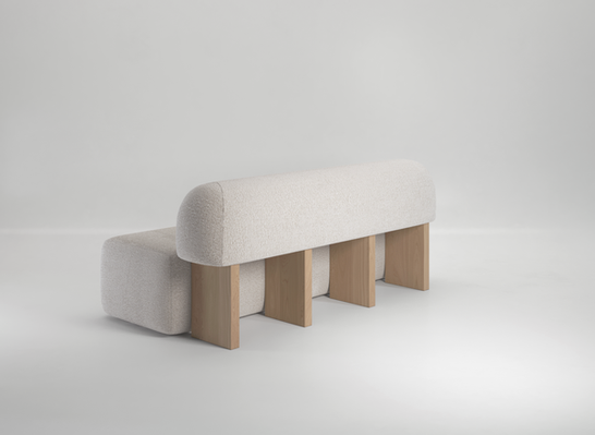 Secolo Yemeni Sofa Диван из ткани  - Вид №1