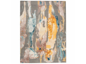 Коврик из новозеландской шерсти и чистого шелка