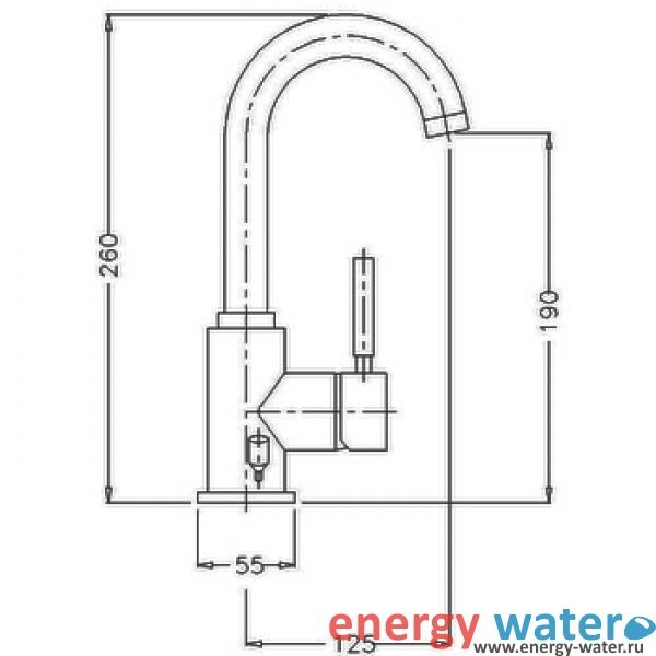 Смеситель MIGLIORE Fortis ML.FRT-5213.CR для раковины sun-id-684496 - Вид №1