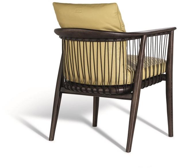 Poltrona Frau Кожаное кресло с подлокотниками La collezione - divani e poltrone sun-id-1424093 - Вид №3