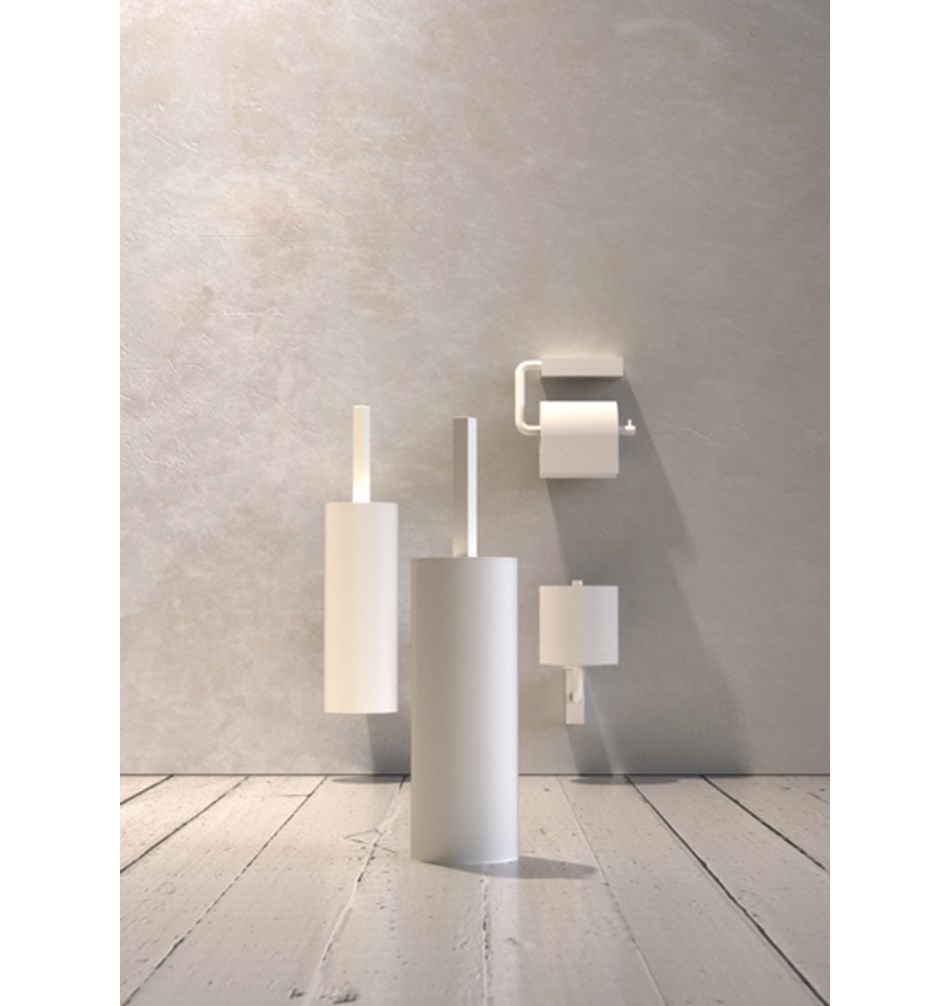 FROST Ершик для унитаза 4, настенный » белый Нержавеющая сталь Белый Q302336576  - Вид №4