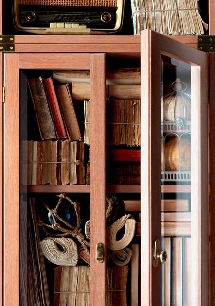 Caroti Модульный книжный шкаф из массива дерева  Atmosfera day  - Вид №1