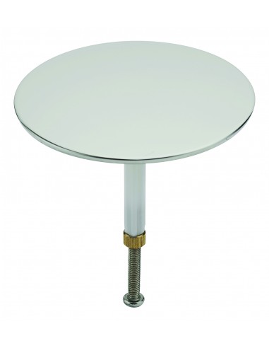 041500 000 00  Заглушка для слива ванны Д. 72,5 мм, хромированная Valentin Хром  - Вид №1