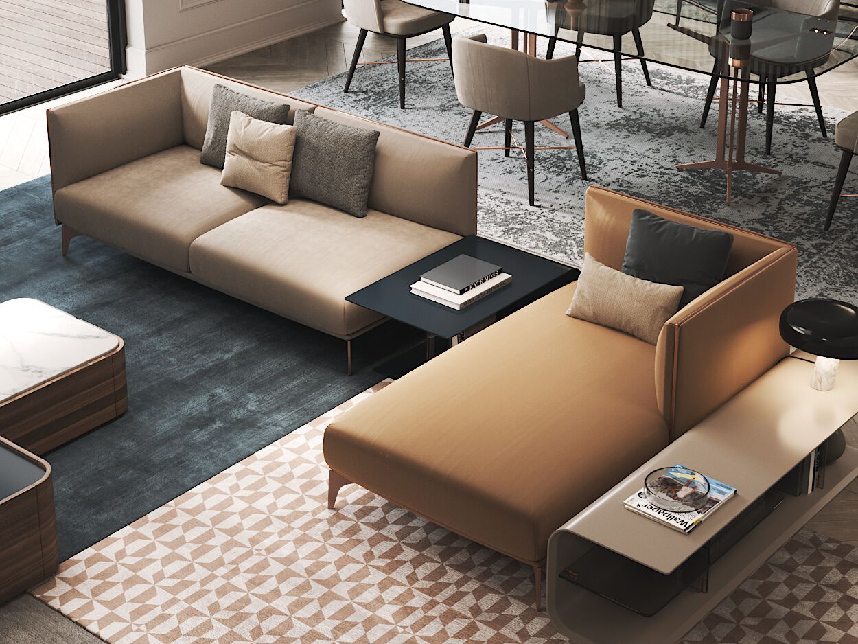 Ткань диван PRADDY Natur ARCH-00016945 - Вид №2