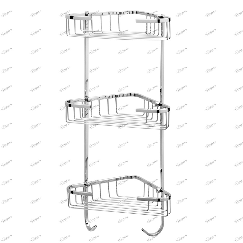 Полка трехъярусная Raiber R3513-3A, угловая R3513-3A Santreyd 