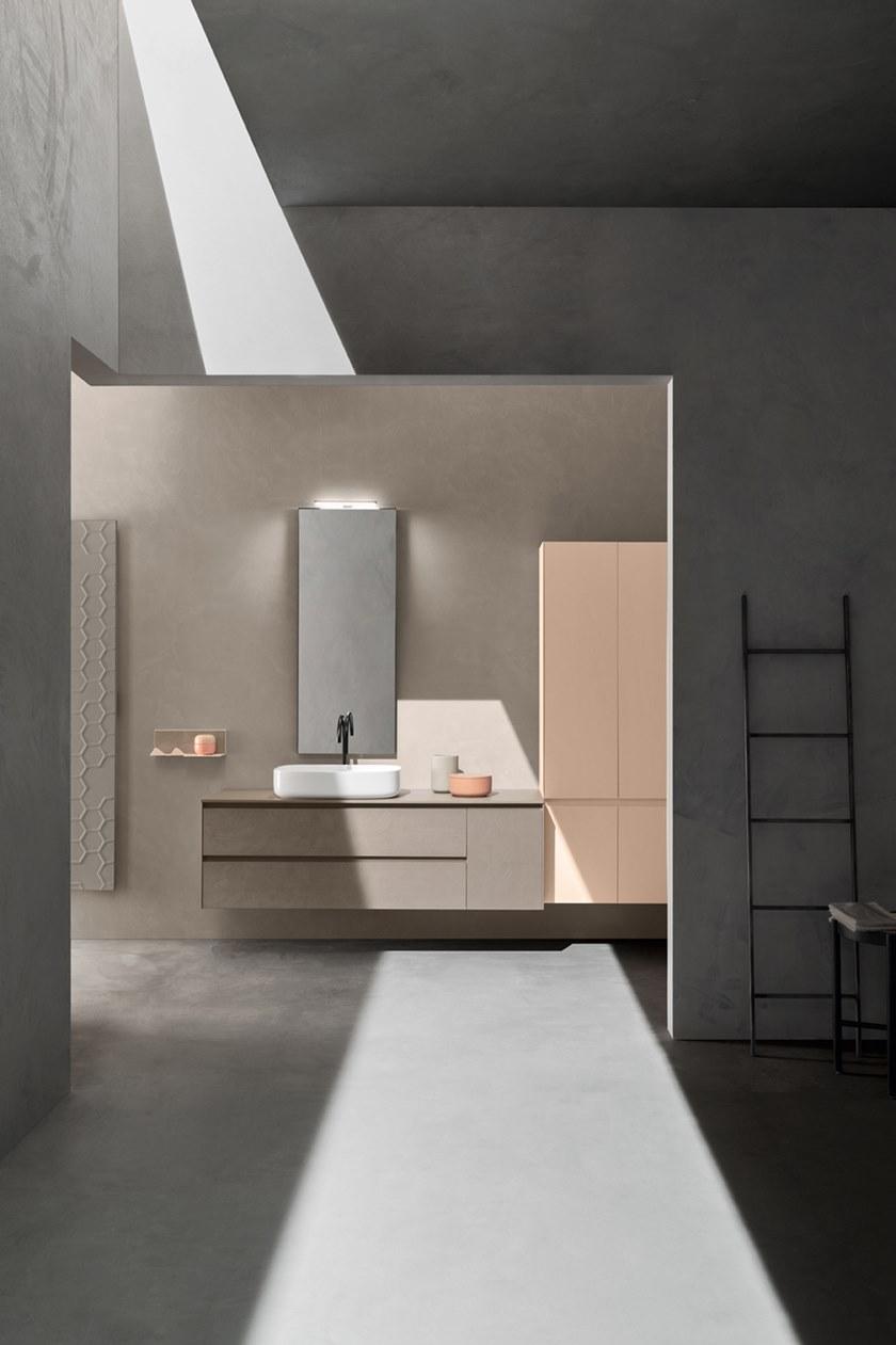 ARBLU Подвесной туалетный столик с ящиками, лакированный 5.zero sun-id-1433241 - Вид №3