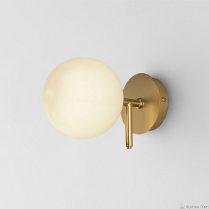 Aromas A1214 G brass/clear glass Atom бра