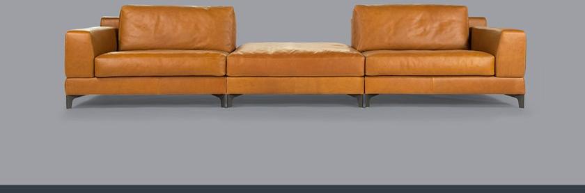 Borzalino Секционный кожаный диван Ben sun-id-1415514 - Вид №1