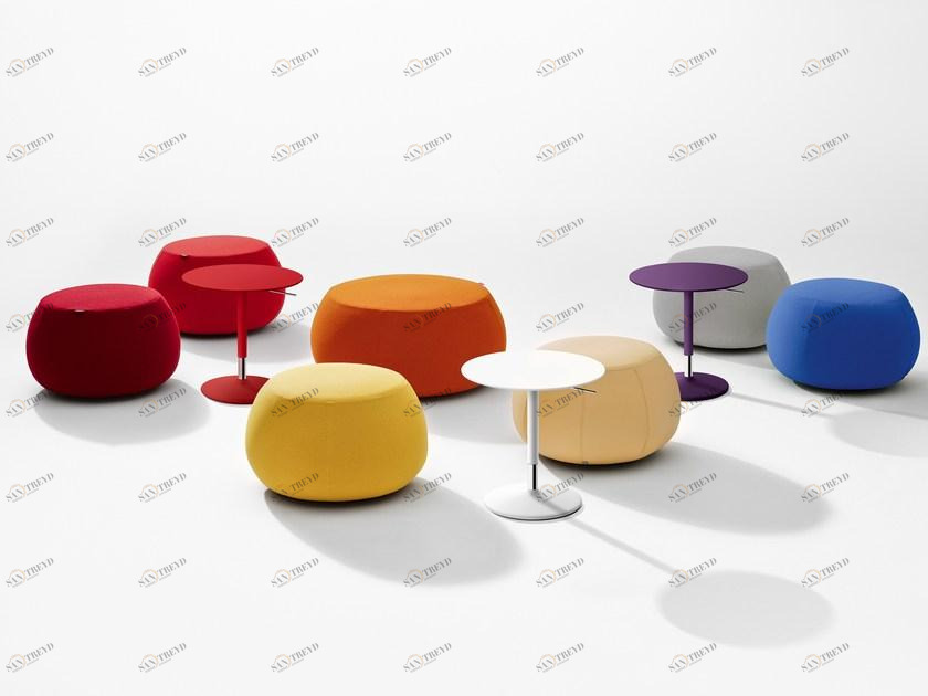 arper Журнальный столик с регулируемой высотой из МДФ Pix sun-id-1475314