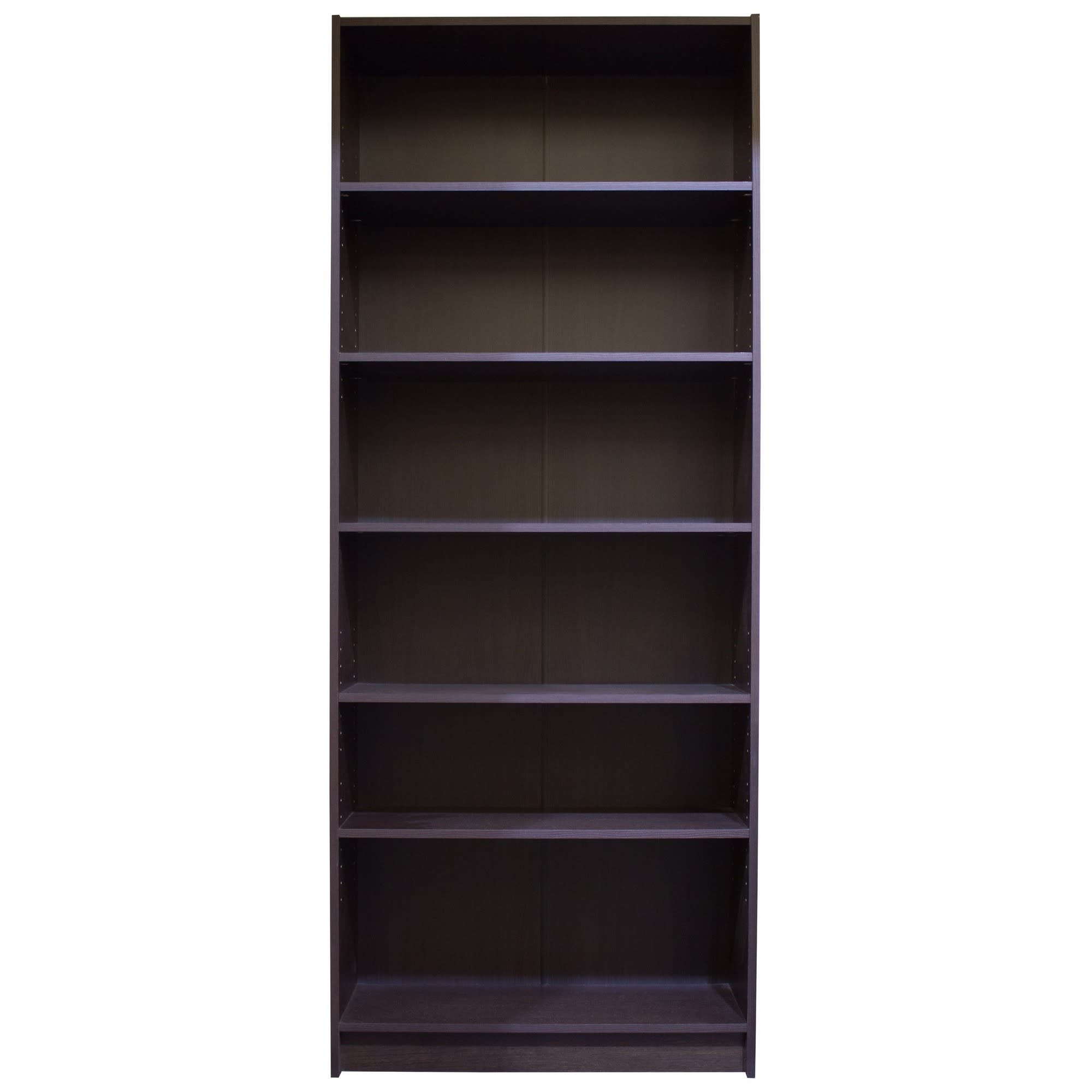 18142912 Стеллаж Кабуки 80x201x28 см, ЛДСП, цвет венге Santreyd  - Вид №1