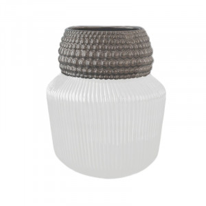 Q233X125 Луковая ваза Adriani e Rossi Глазированная платина