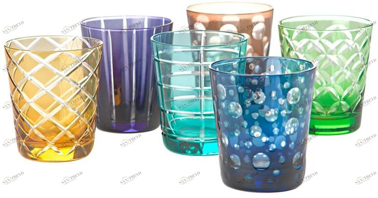 Pols Potten Набор стеклянных стаканов для воды  140-230-083 