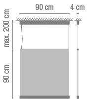 Vibia Подвесной светильник из ткани Curtain sun-id-1415385 - Вид №16